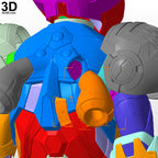 Metroid Dread Samus Aran Full Body Armor 3D Printable Model Print File STL MS904