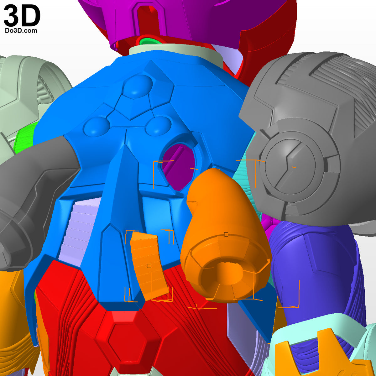 Metroid Dread Samus Aran Full Body Armor 3D Printable Model Print File STL MS904