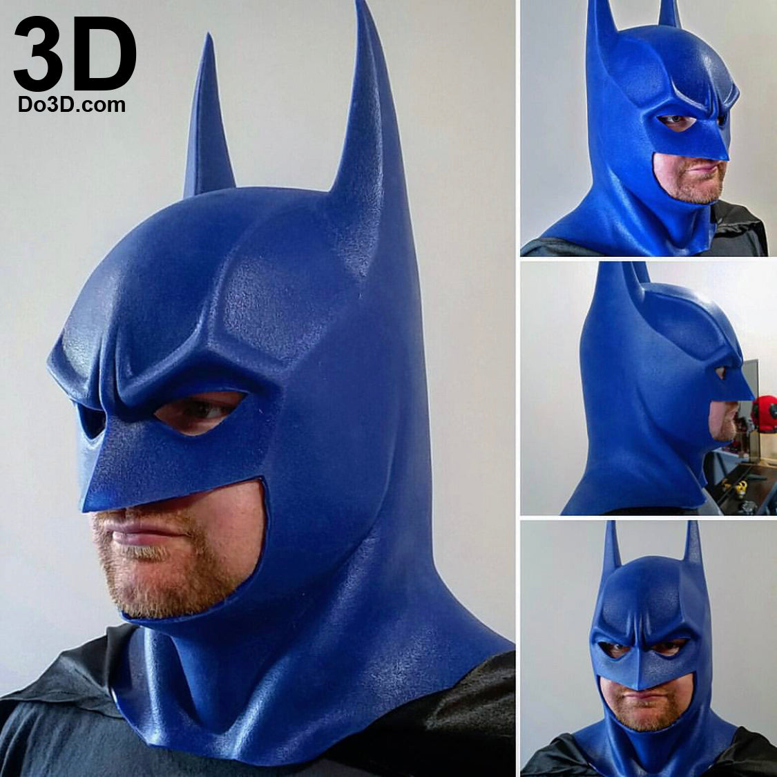 Batman Returns Helmet | 3D Printable Model Project #H114