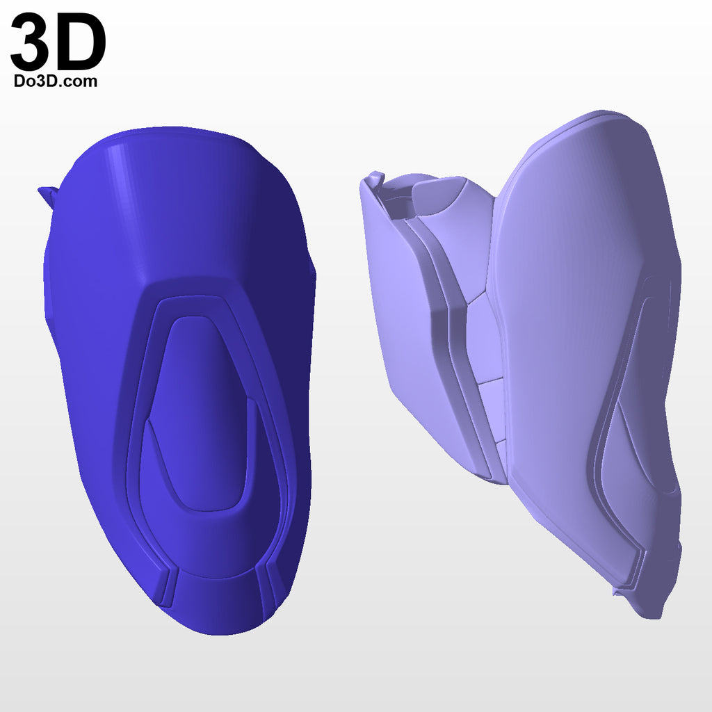 Symmetra Overwatch Cosplay Helmet and Armor 3D Printable Model Print File #5058