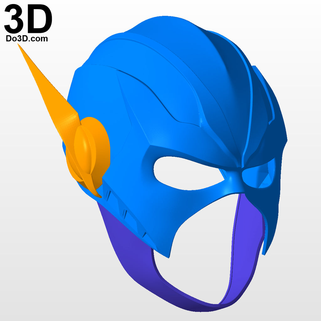 The Flash Injustice HELMET ONLY | 3D Model Project #FI29