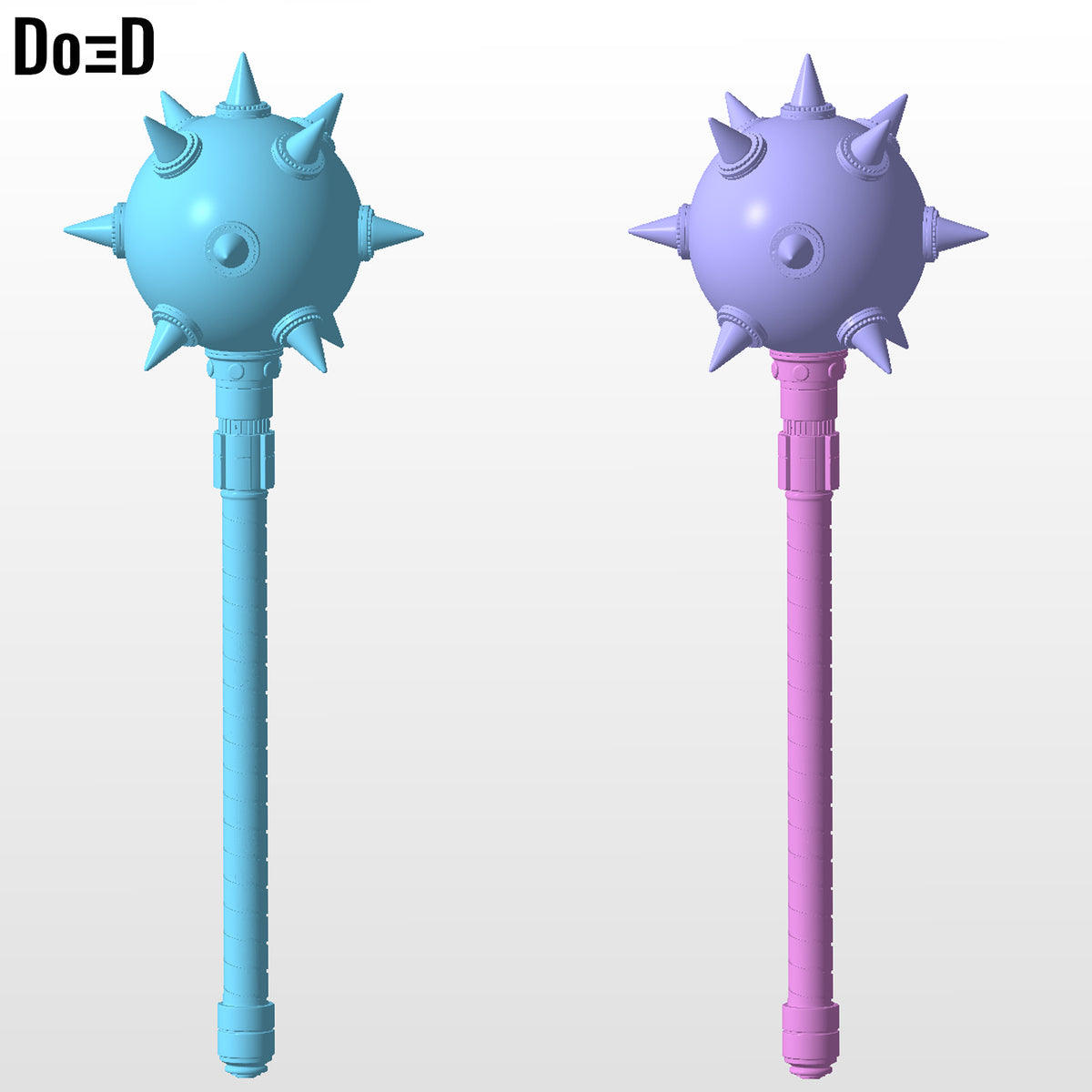 HawkGirl's Thanagarian Mace Superman Legacy 2025 3D Printable Model STL #HT11