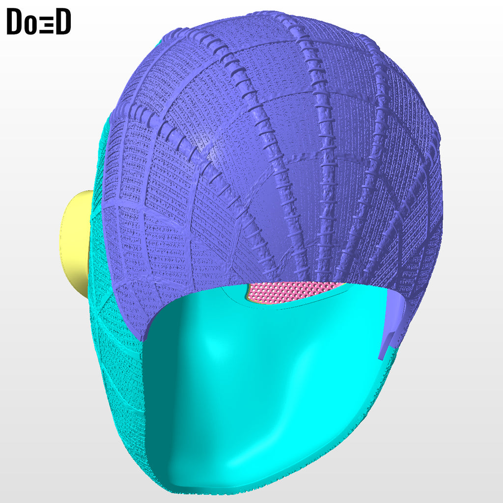 Spider-Noir Helmet Nicolas Cage Spider-Man | 3D Printable Model #SN79