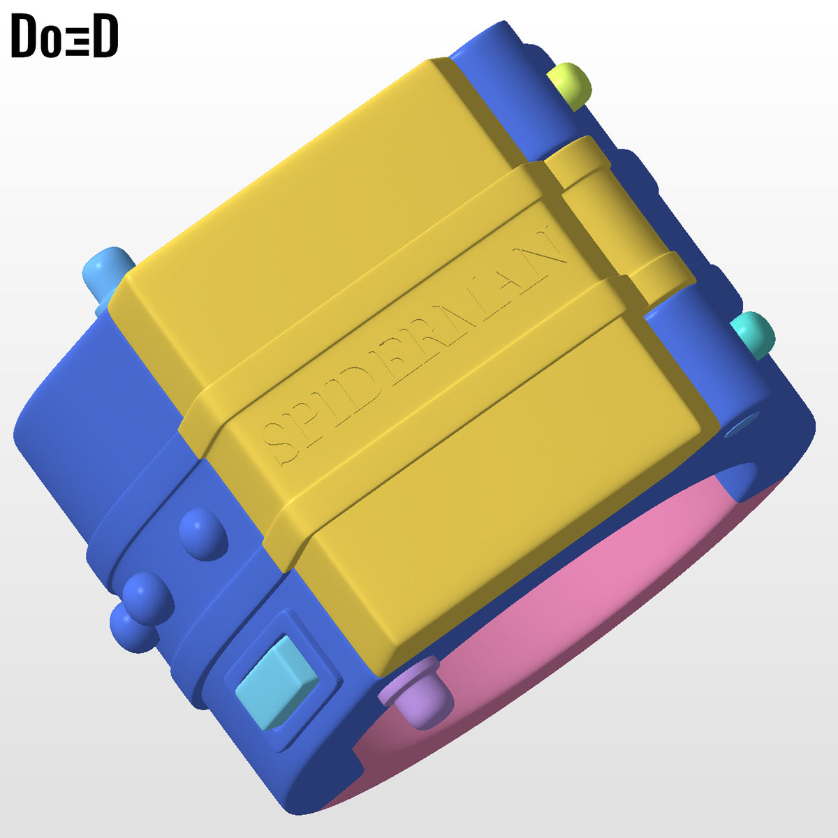 Spider-Man 1978 Japan Spiderman Bracer Watch Webshooter 3D Printable Model #S986