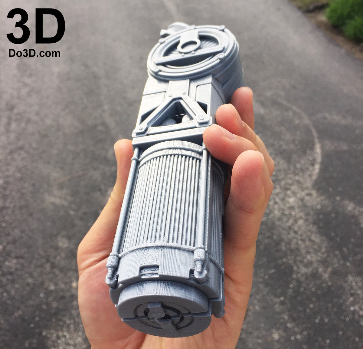 Grapple Blaster Gun From Batman v Superman BVS | 3D Model Project #264