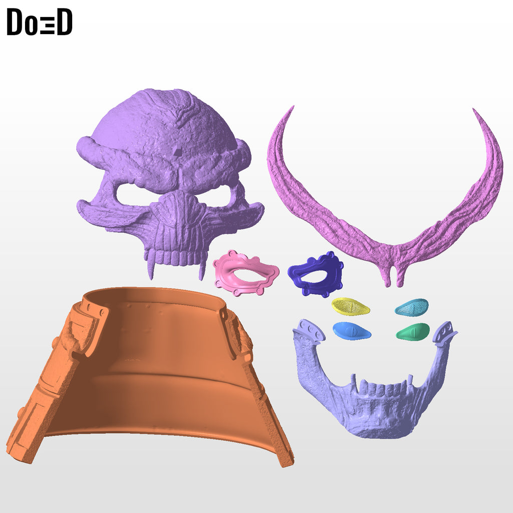 Shao Kahn Helmet Mask First Trailer | 3D Printable Model STL #SK111