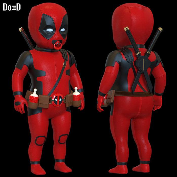BabyPool Deadpool Figure Version 1:1 Statue 3DPrintable Model Print File #BP24