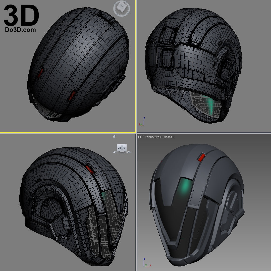 Obsidian Mind Destiny Helmet | 3D Printable Model #1909