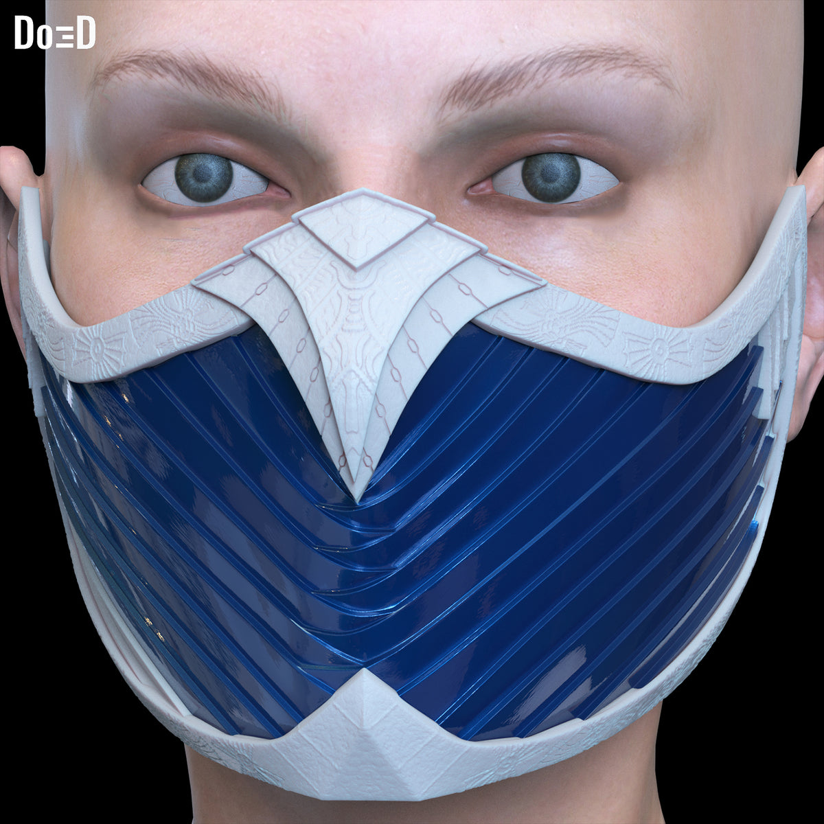 Kitana Mask ONLY Mortal Kombat II Movie 2 3D Print File #K663