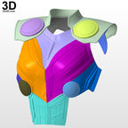 Mighty Thor Love & Thunder Full Armors Helmet 3D Printable Model STL File #MT29