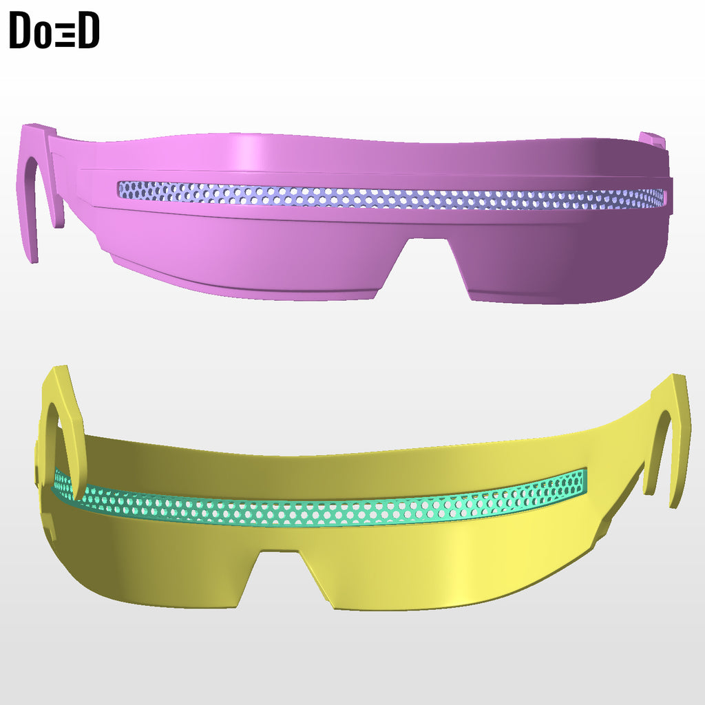 Cyclops Doomsday Bundle: Visor, Harnes, Utility Belt Pouch 3D Model #CD441