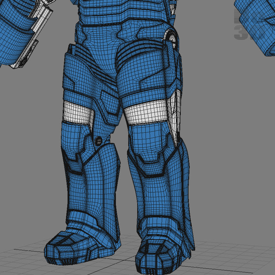 Iron Man Mark XXXVIII IGOR Armor  MK 38 | 3D Printable Model Project #38