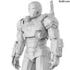 War Machine Mark III MK 003 Iron Man Armor | 3D Model Project #42