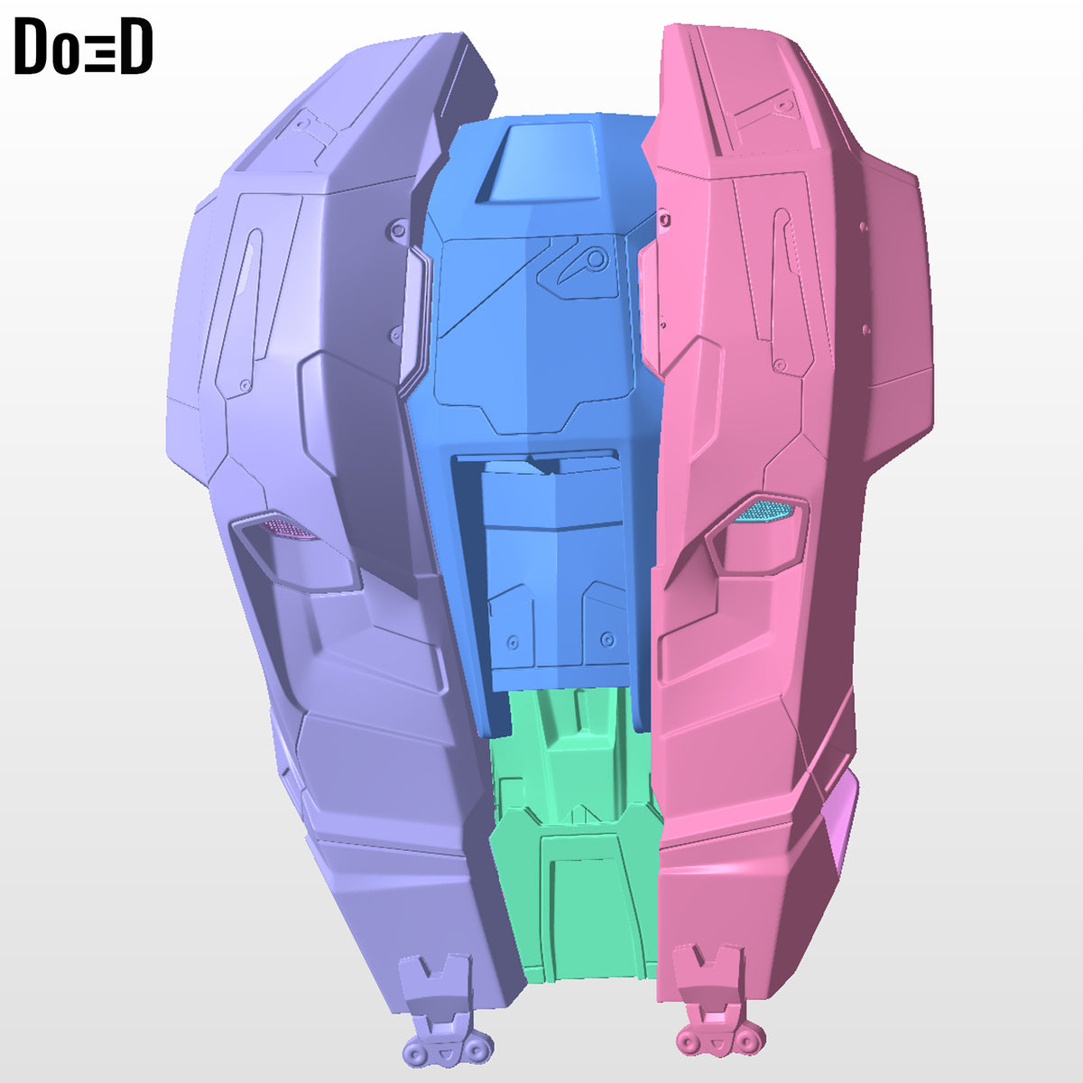 EXO-7 Falcon Wings Body Armors from Captain America | 3D Printable Model #269