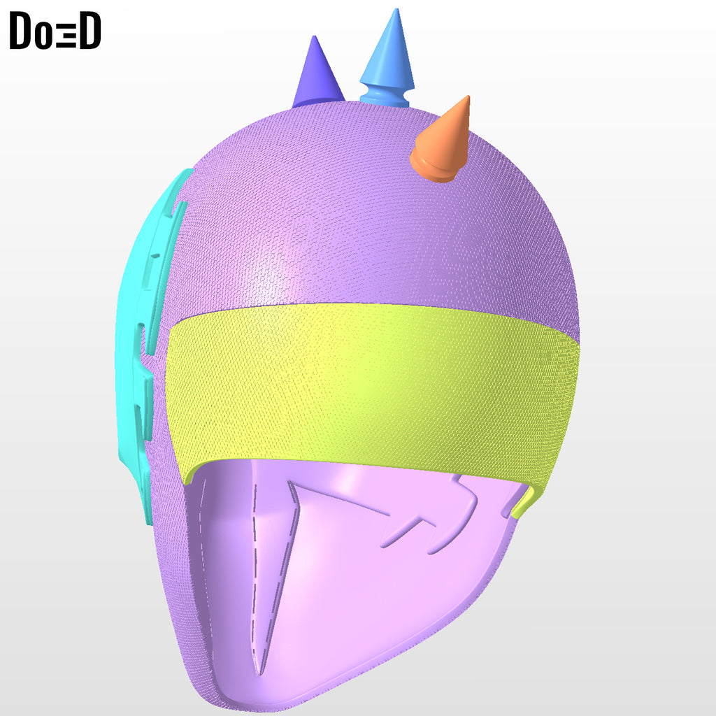 Spider-Punk 2099 Helmet DEX Version PS4  spider man | 3D printable model #SM15