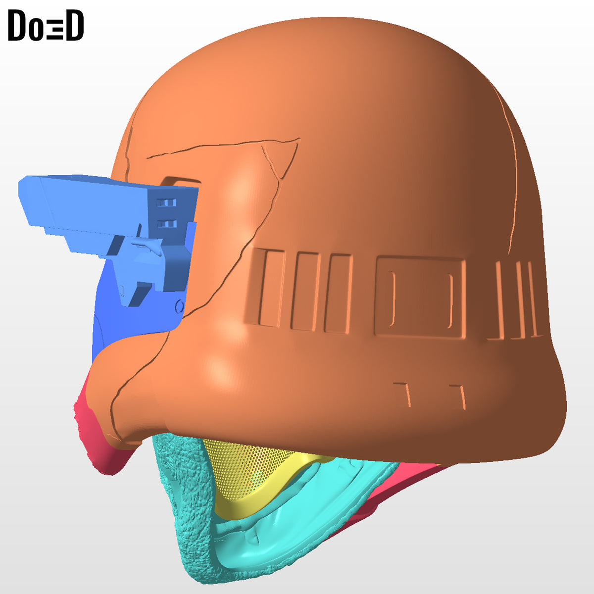 Battle Damaged Death Trooper Ahsoka | 3D Printable Model STl #ZT42