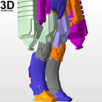 Iron Man Mark XXV Striker Full Body Armor Suit MK 25 | 3D Model Project #5403