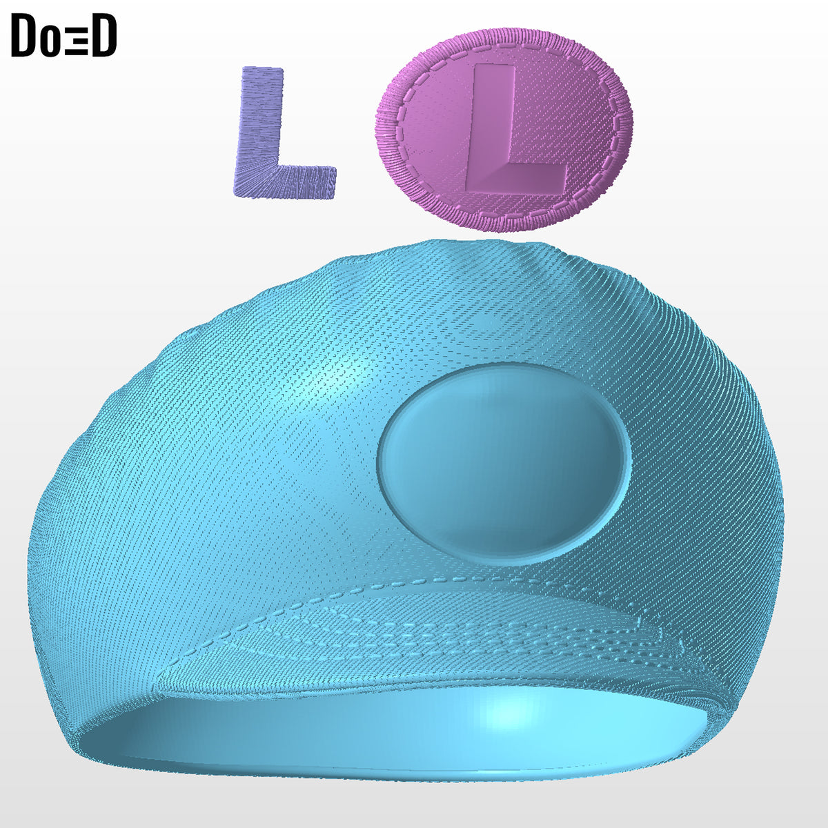 Bundle: Luigi Super Mario Helmet | 3D Printable Model #BSM89