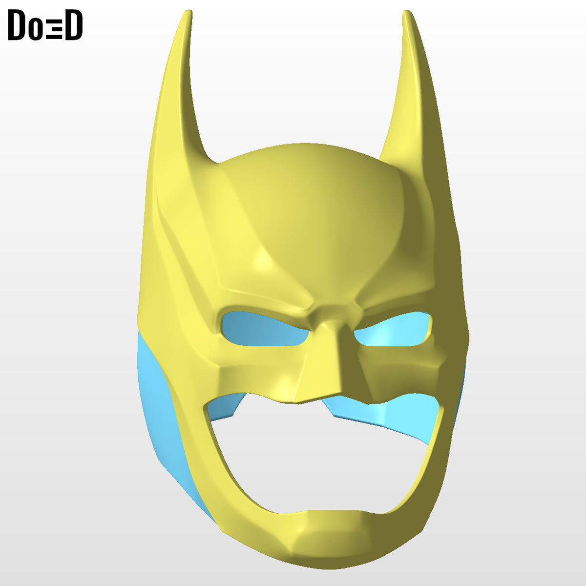 Batman Injustice 2 Helmet Cowl | 3D Printable Model Print File #2699