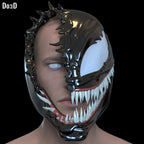 Venom 2018 Half Face Helmet "We Are Venom" Version | 3D Model Project #5132