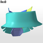 Batman 2022 Neck Armor  / Robert Pattinson | 3D Printable Model STL File #BNO22
