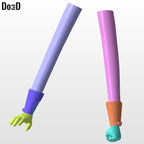 Stretchy Arms Mister Fantastic STL Files / Fantastic Four Cosplay 3D Model #MF11