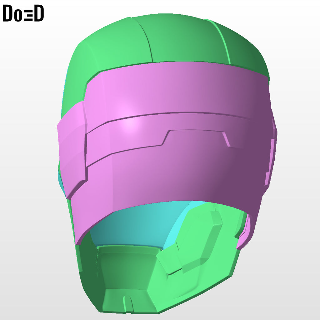 Iron Man Mark XLII XLIII Helmet + Armor MK 42 43 | 3D Model Project #46