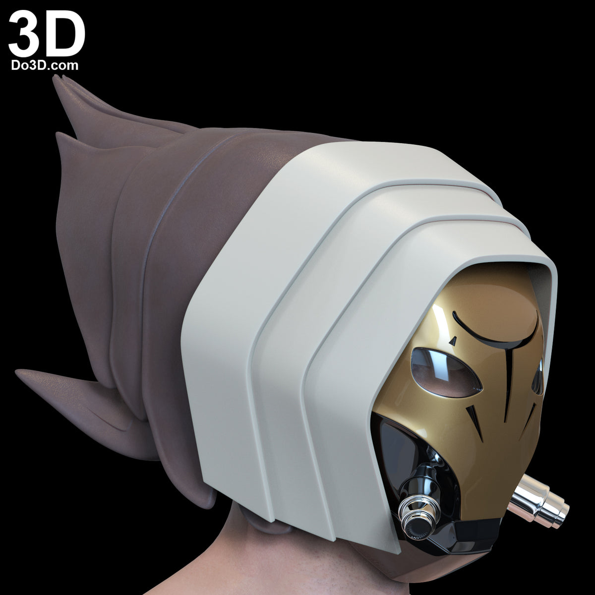 Pyke  Syndicate Helmet / Mask Book of Boba Fett 3D Printable Model STL File #P79
