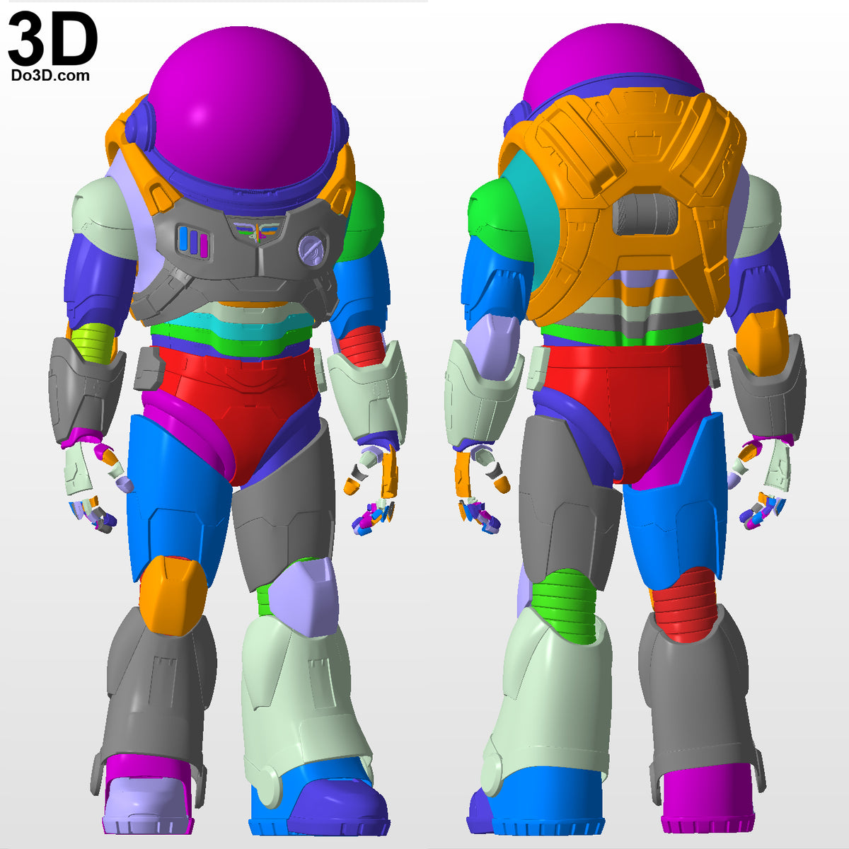 Buzz Lightyear Armor Movie Version | 3D Printable Model #BZ512