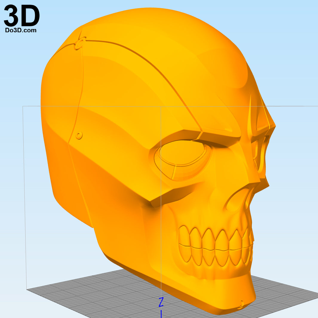 Black Mask Arkham Knight Helmet | 3D Model Project #1569