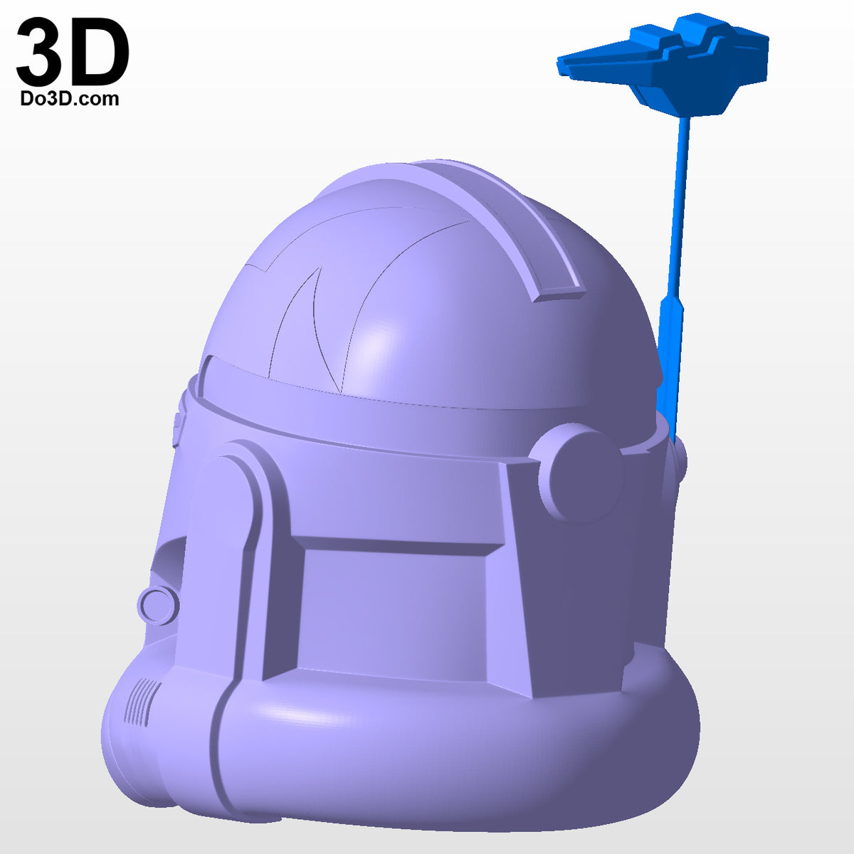Commander Wolffe Helmet Star Wars: The Clone Wars | 3D Model Project #4620