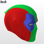 Deadpool DEX Do3D Variant helmet | 3D printable model file #DZ691