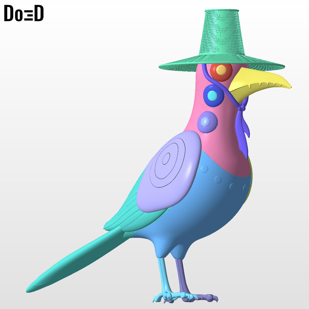 Sussy Bird Figure KPop Demon Hunters Any Scale 3D Model STL File #SS44