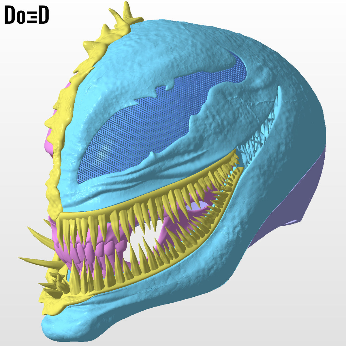 Venomized Skull Venom Helmet | 3D Printable Model #VS59