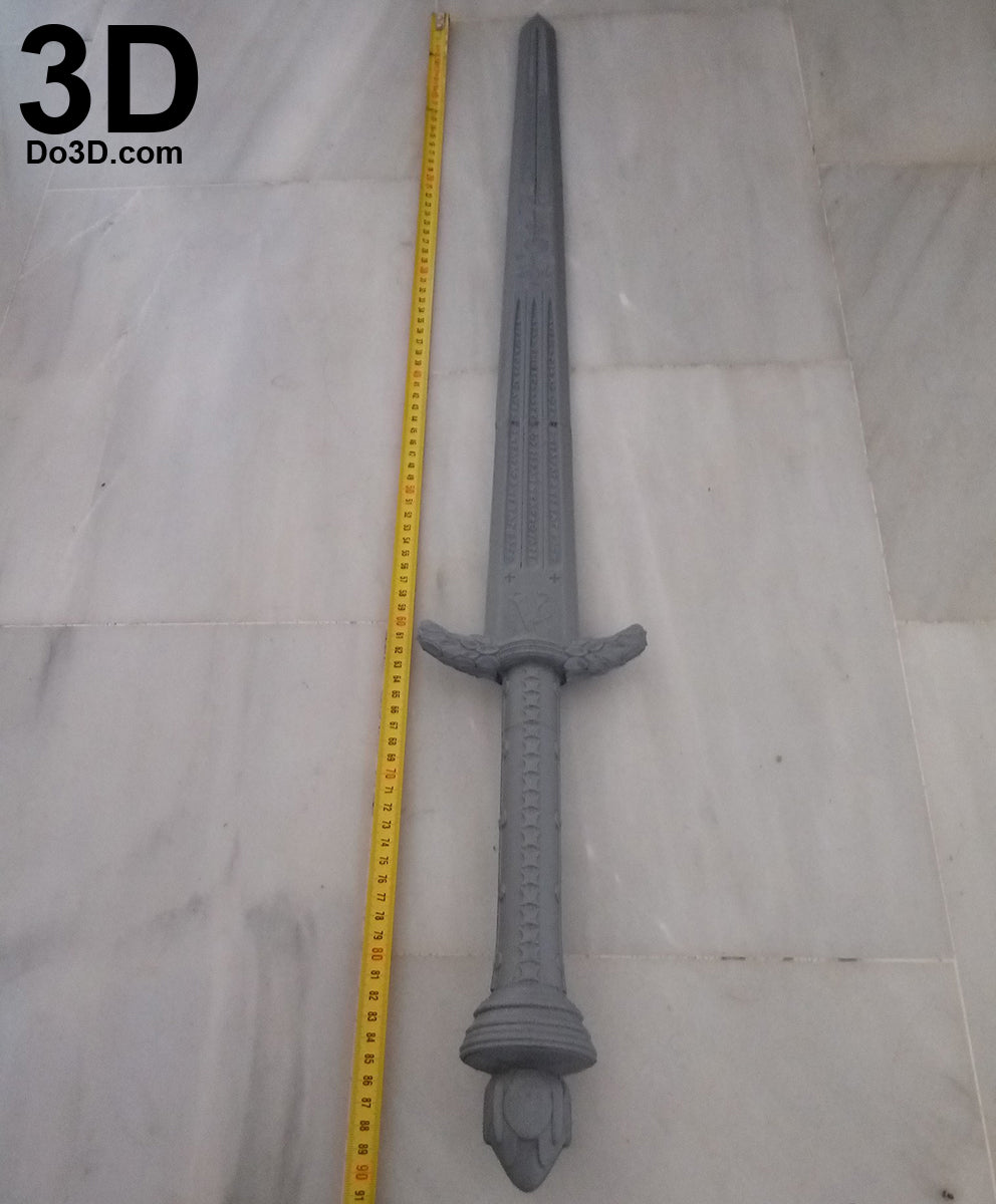 Wonder Woman Sword of Athena & Shield BVS | 3D Printable Model #526