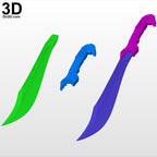 Lady Loki Sylvie Sword 3D Printable Model STL File #LL89