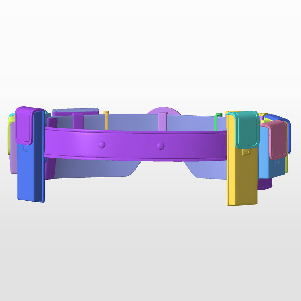 Deadpool 3 Utility Belt with Functional Pouches | 3D Printable Model #DAW33