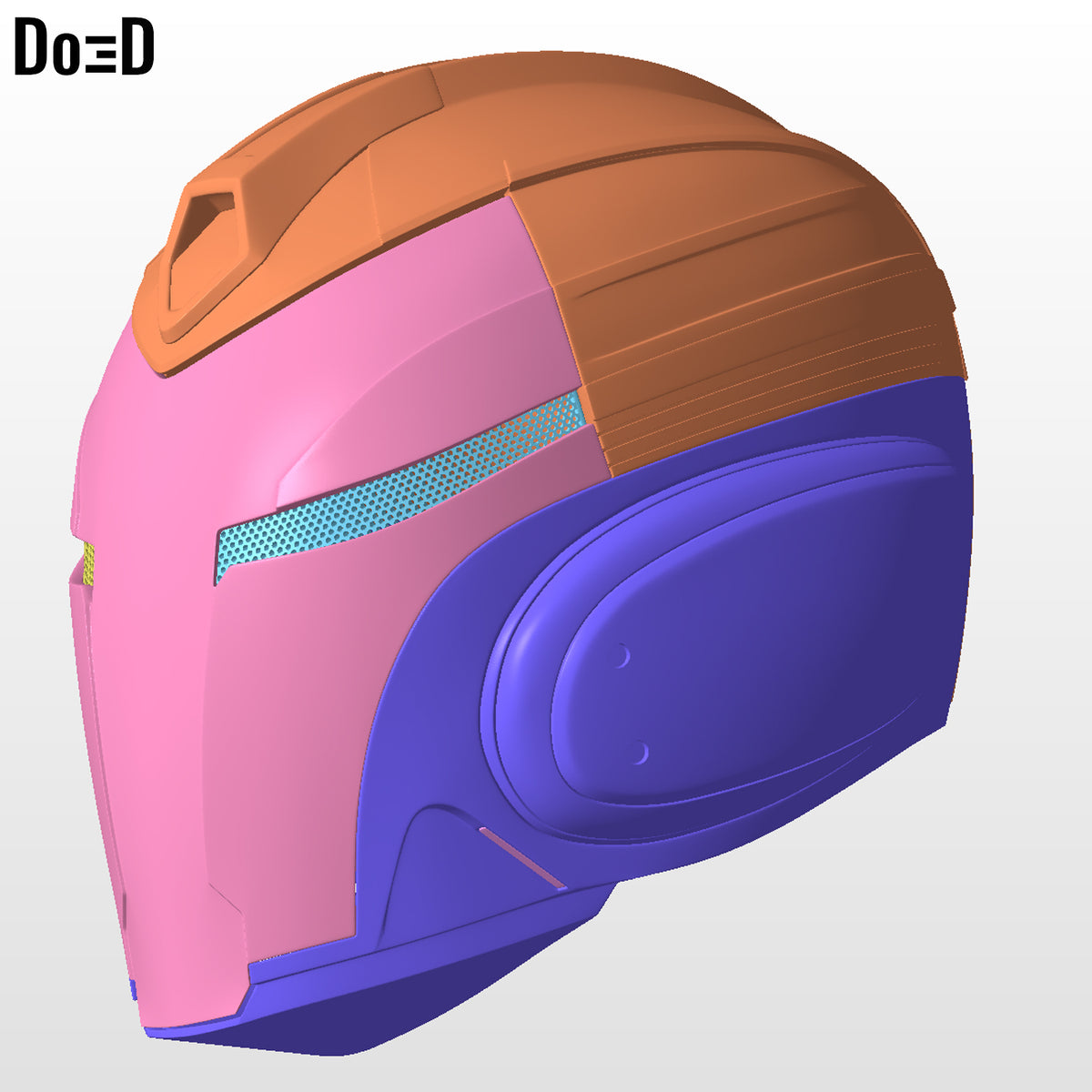 IronHeart MIT Helmet 3D Printable Model STL File #IHM131
