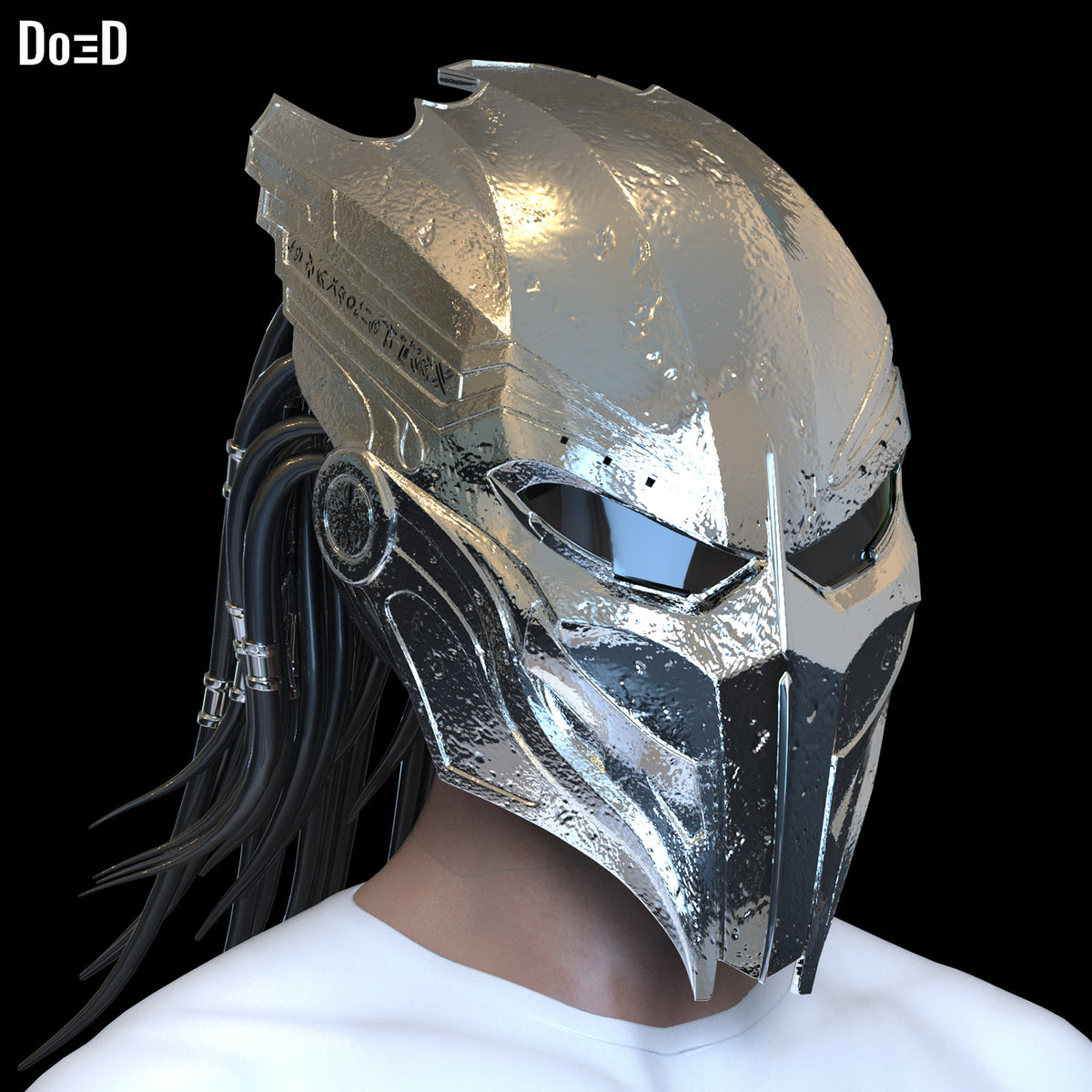 Dek's Bio Mask Predator Badlands Metal Helmet 3D Printable Model STL File #PBL28