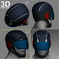 Atom Helmet from The Flash  | 3D Printable Model #1051