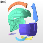 Ultraman Anime Helmet Shinjiro Hayata | 3D Printable Model STL file #H4421