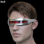 Cyclops Doomsday Bundle: Visor, Harnes, Utility Belt Pouch 3D Model #CD441