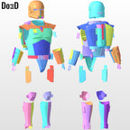 Beskar Trooper Full Body Armors (AKA. Super Commando) | 3D Printable Model #B831