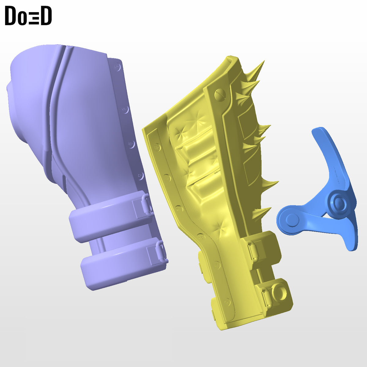 Agent Venom Gauntlet | 3D Printable Model #AV9393