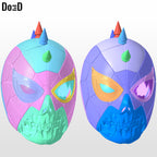 Zombie Spider Punk Helmet Spider-man 3D Printable Model STL #ZP33