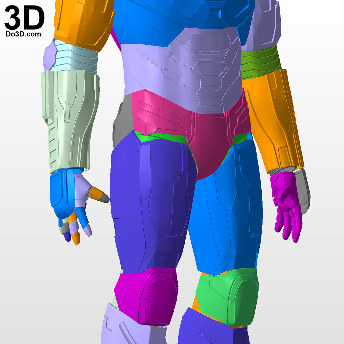 Iron Man Avengers Team Suit Armor Mark VI MK 6 Endgame 3D Printable Model #A591