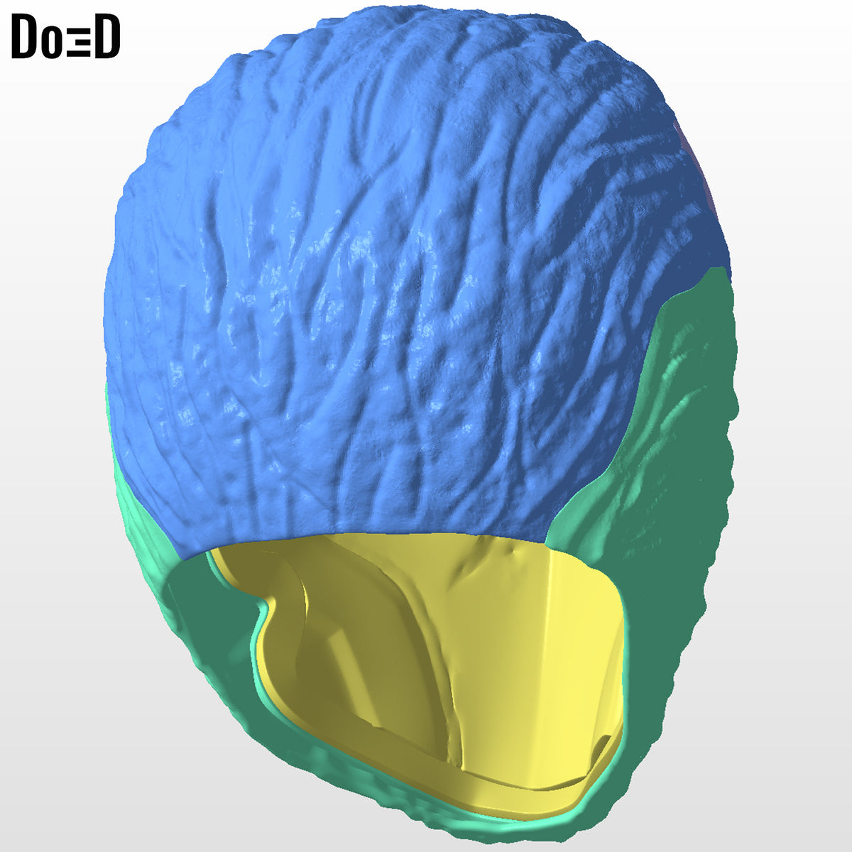 Venomized Deathstroke Helmet Venom STL 3D Printable Model STL #VD22