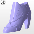Symmetra Overwatch Cosplay Helmet and Armor 3D Printable Model Print File #5058