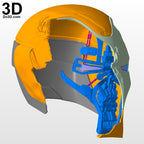 Iron Man Mark L MK 50 Damaged Smashed Helmet Endgame 3D Printable Model #5385