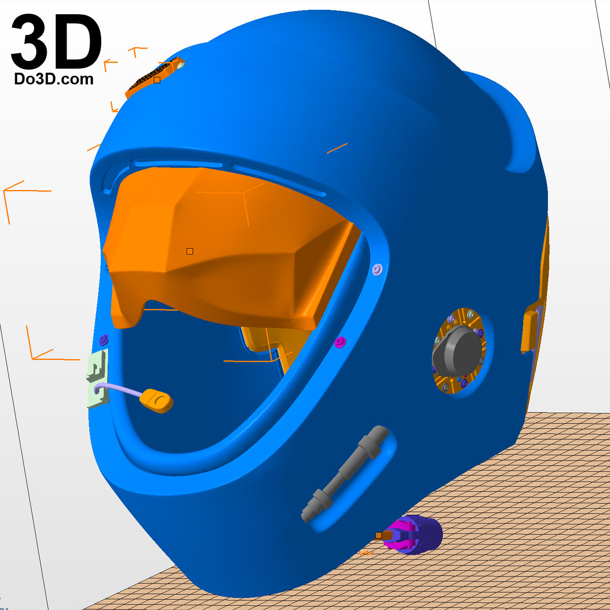 Star Wars Y-Wing Pilot Helmet | 3D Model Project #2723